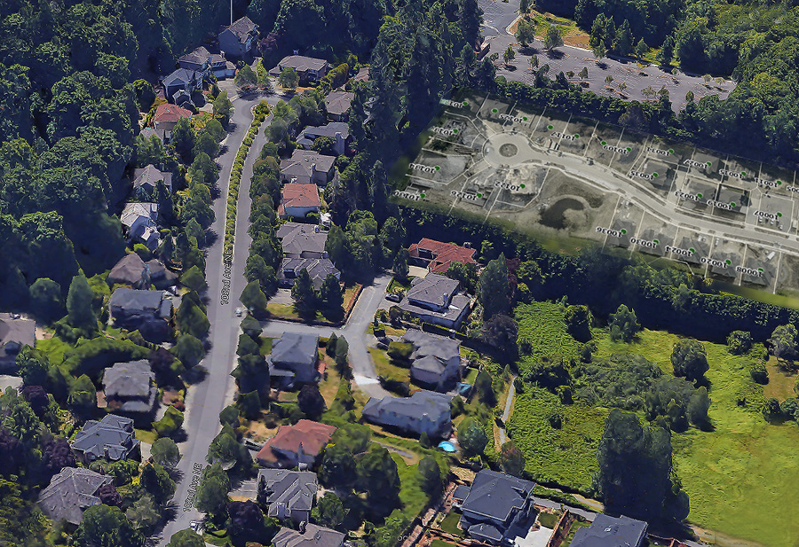 Bridlewood South Areal View